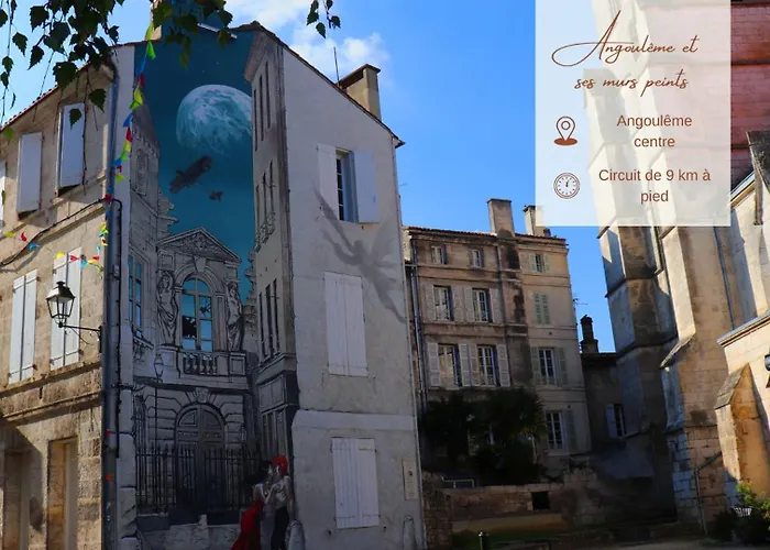 Face A L'hotel De Grand Et Lumineux Angouleme